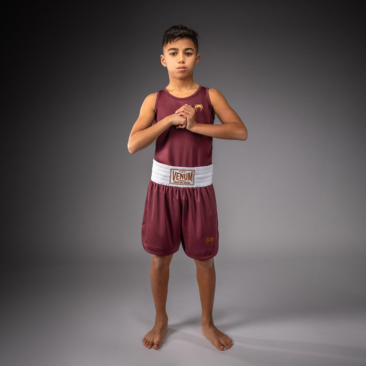 Short de Boxe Venum Classic Pour Enfants – Bordeaux - product-type_Shorts de boxe