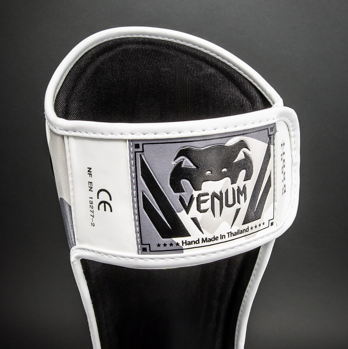Protège-tibias Venum Elite Camo - Blanc/Gris Clair - product-type_Protège-tibias