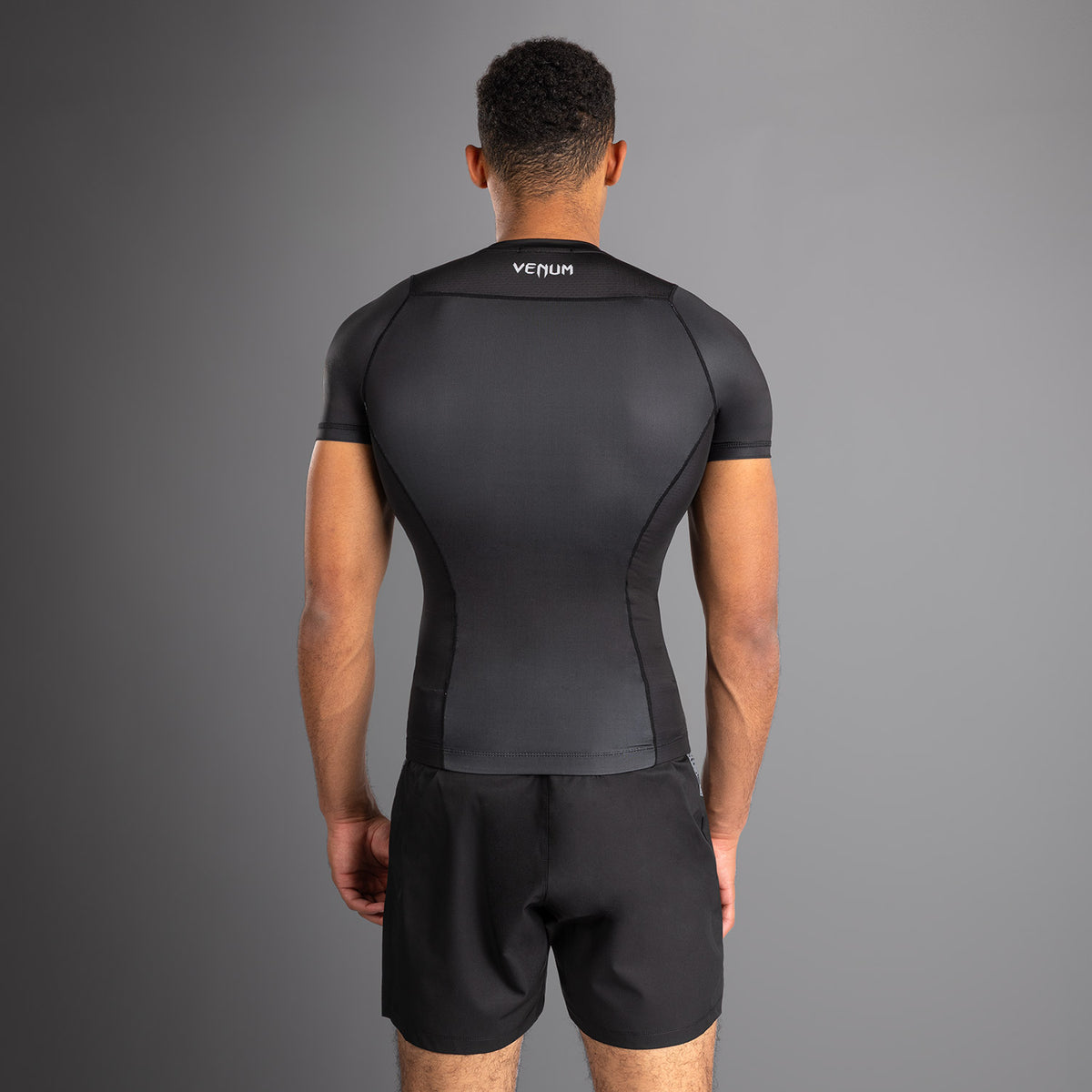 Rashguard Venum No Gi - Noir/Gris Argenté - product-type_T-Shirts de Compression