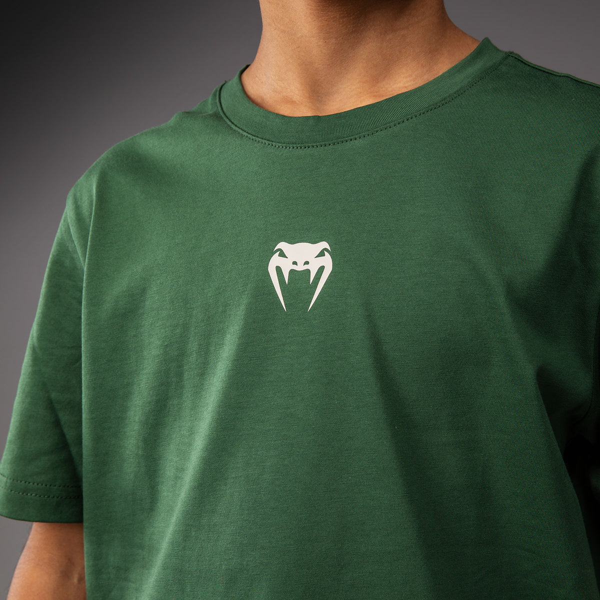 T-shirt pour Enfants Venum Contender – Vert Forêt/ Blanc Cassé - product-type_T-Shirts