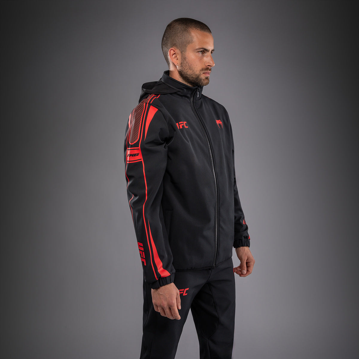 Sweat à Capuche Zippé pour Homme Venum UFC Unity by Venum Authentic Fight Week - Noir - product-type_Vestes