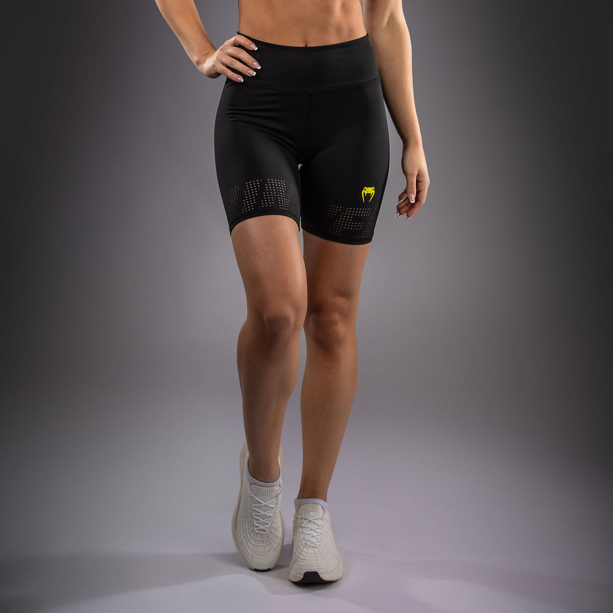 Short de Compression Venum Lazer Pour Femme - Noir/Jaune - product-type_Shorts de compression