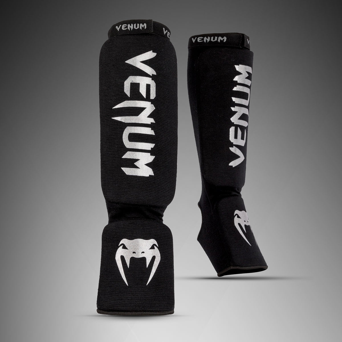 Protège-Tibias Venum Kontact - Noir/Argent - product-type_Protège-tibias