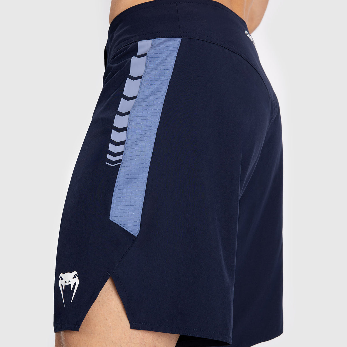 Short de Combat pour Hommes Venum Tempest - Bleu Marine/Bleu - product-type_Shorts de MMA