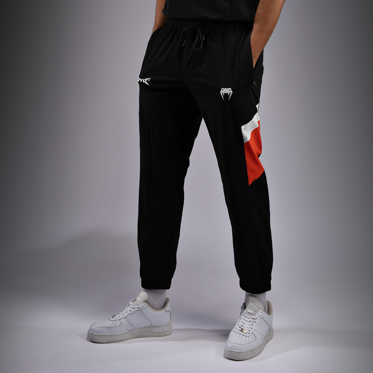 Pantalon de survêtement Venum x DTR Fight Attack 90 - Noir/Orange - product-type_Pantalons de jogging