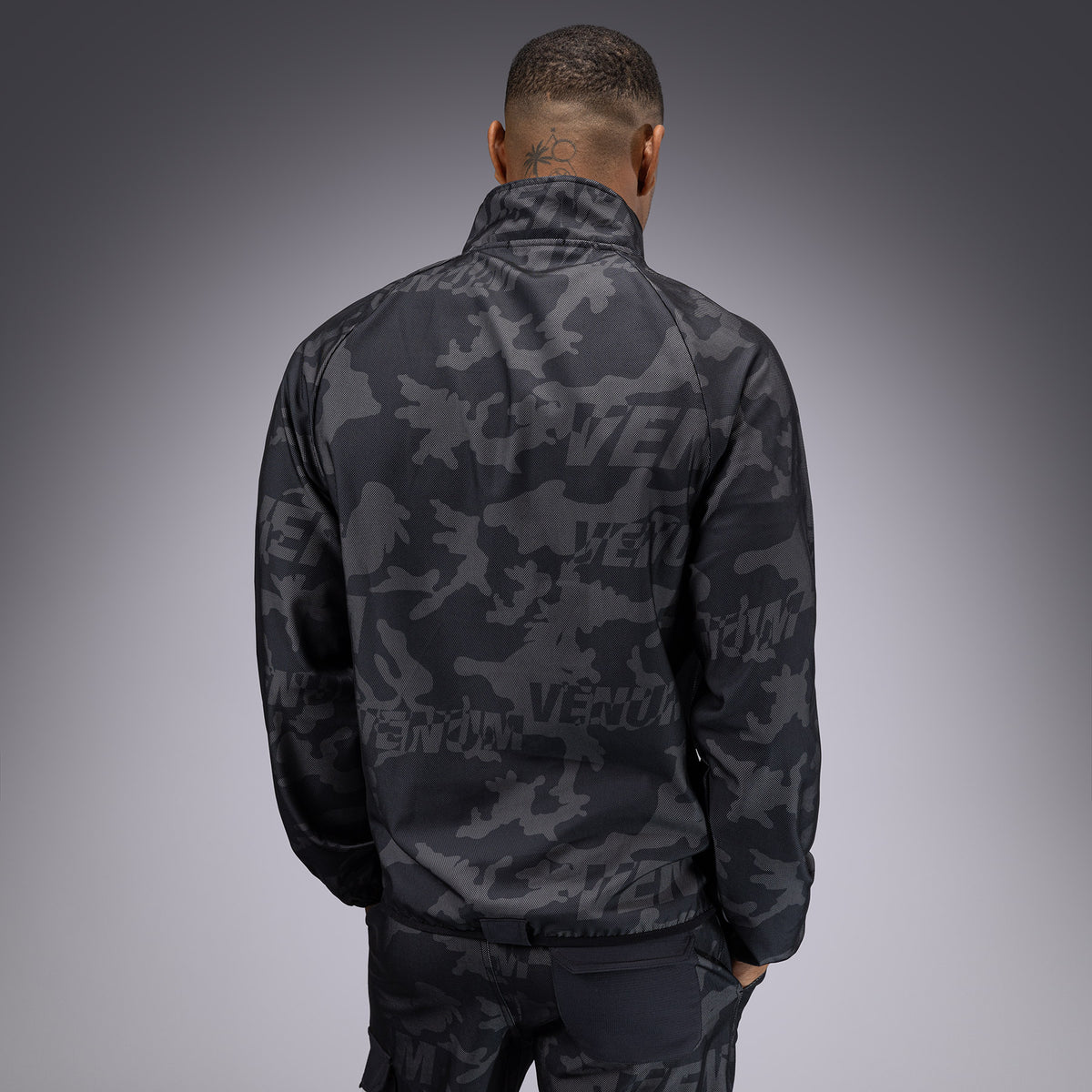 Veste de Survêtement Pour Hommes Venum Trooper - Noir/Charbon - product-type_Sweatshirts