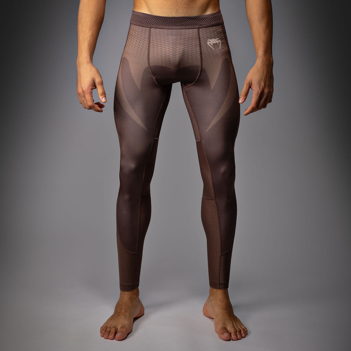 Pantalon de Compression Venum No Gi - Marron Chocolat - product-type_Pantalons de Compression