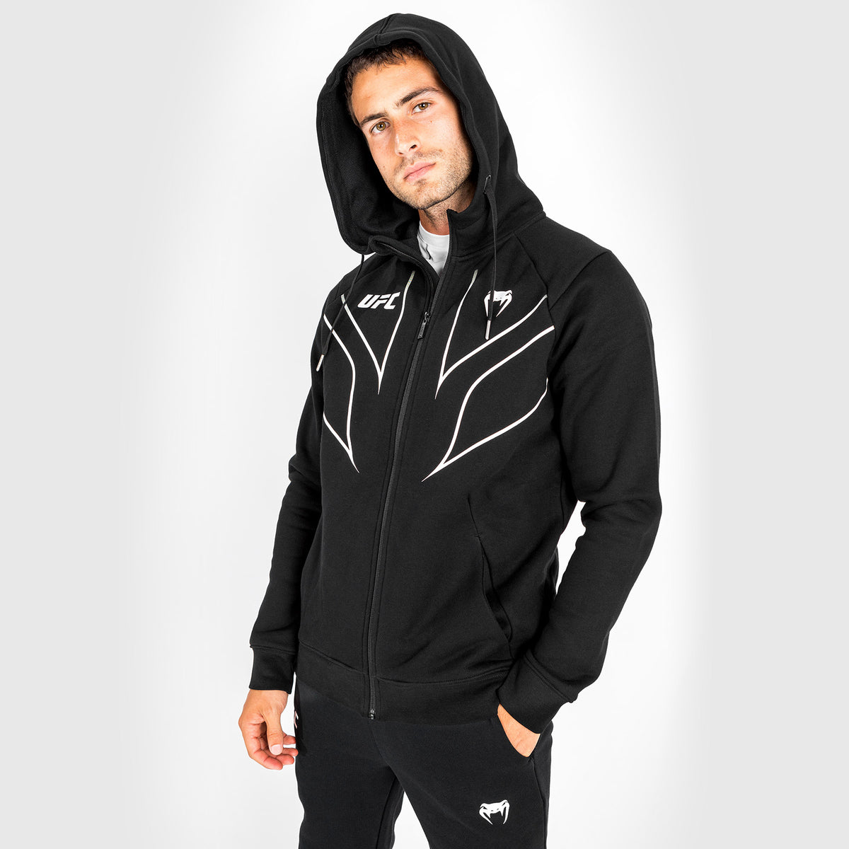 Veste à capuche pour Hommes UFC Venum Fight Night 2.0 Replica - Noir - product-type_Vestes