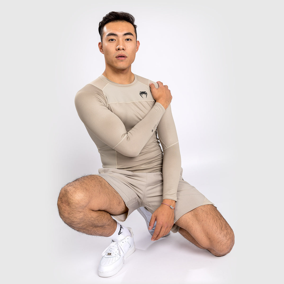 Rashguards Manches Longues Venum G-Fit Air - Sable - product-type_T-Shirts de Compression