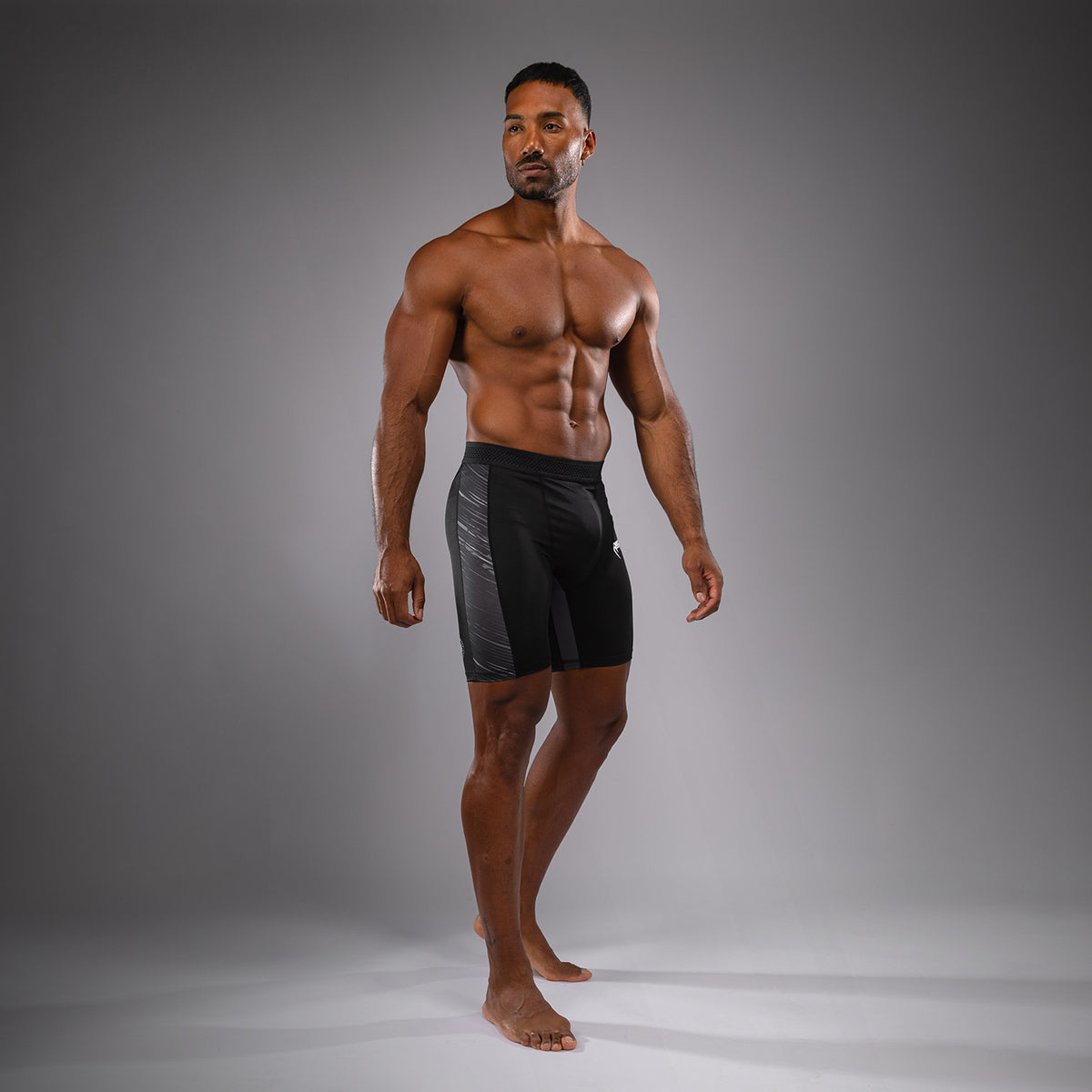 Short de compression Venum Rapid - Noir/Gris Orage - product-type_Shorts de compression