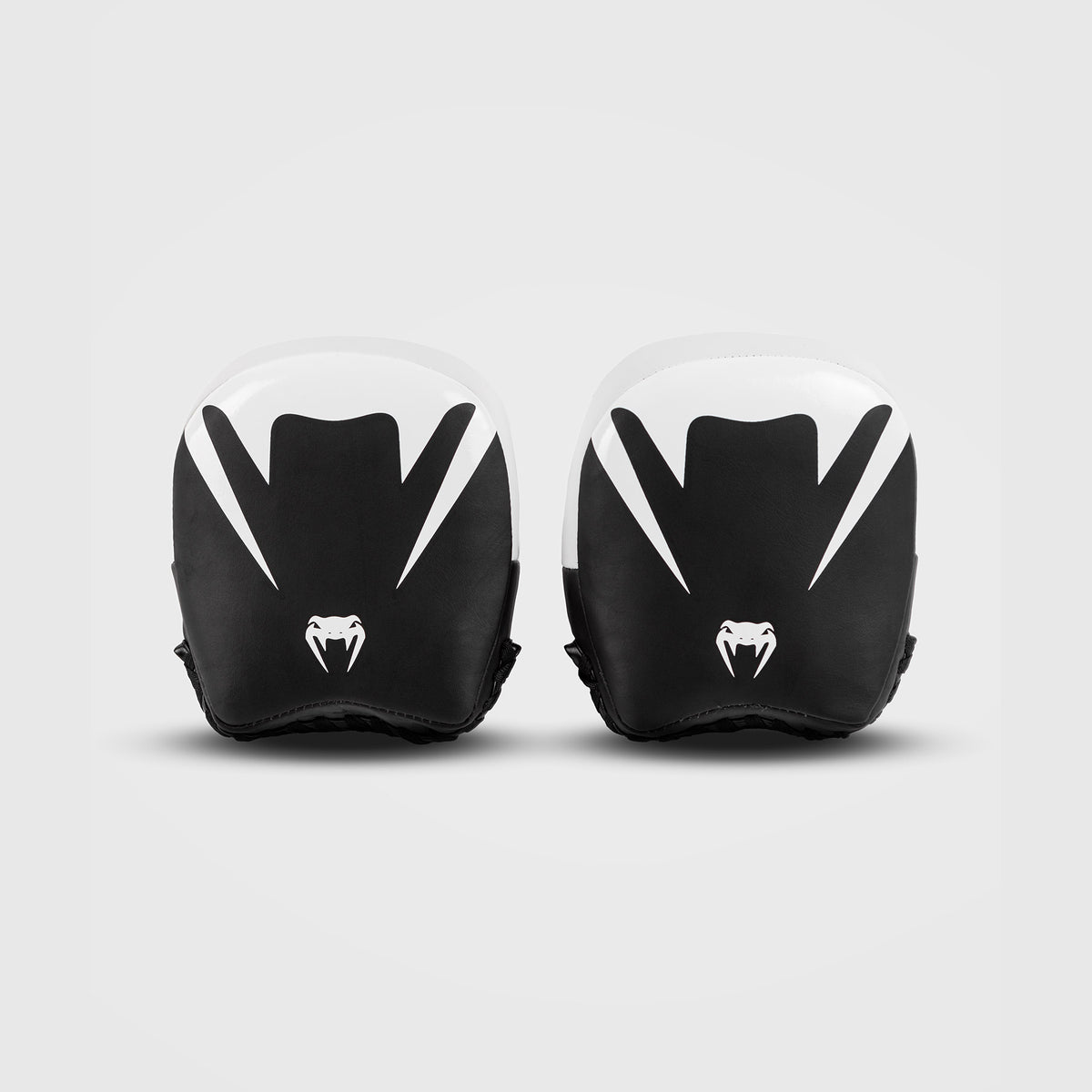 Venum Elite Thick Coaching Mitts Cuir Mini (Paire) - Noir/Blanc - product-type_paos