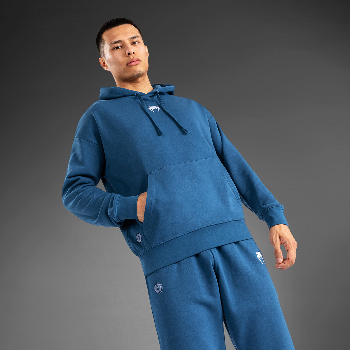 Sweat À Capuche pour Hommes Venum Vortex XL - Bleu Marine - product-type_Sweatshirts
