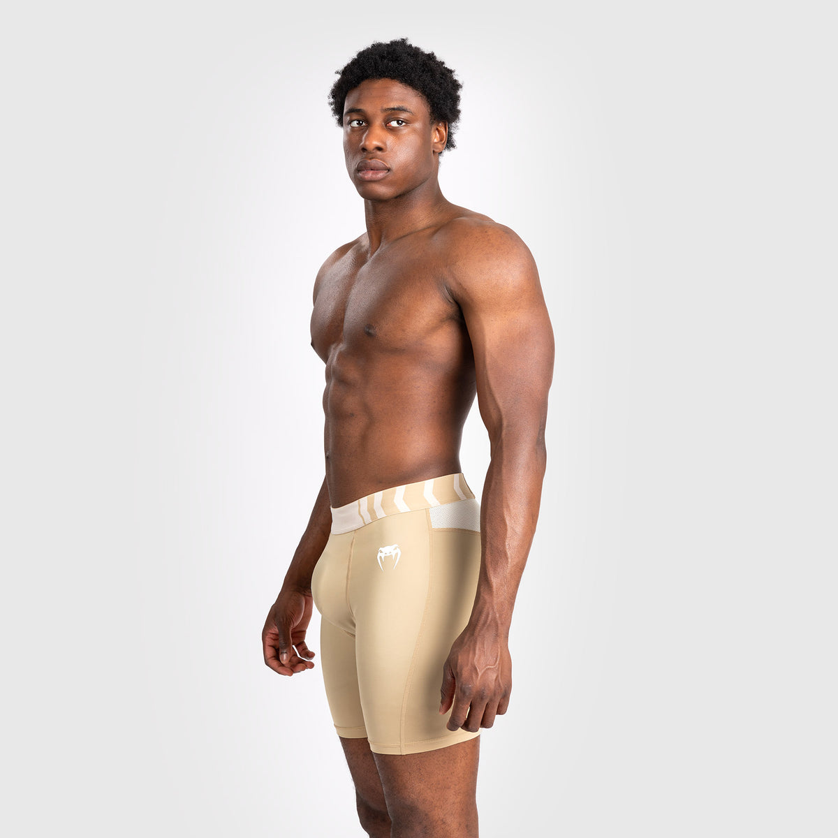Short de compression pour Hommes Venum Tempest - Beige/Sable - product-type_Shorts de compression