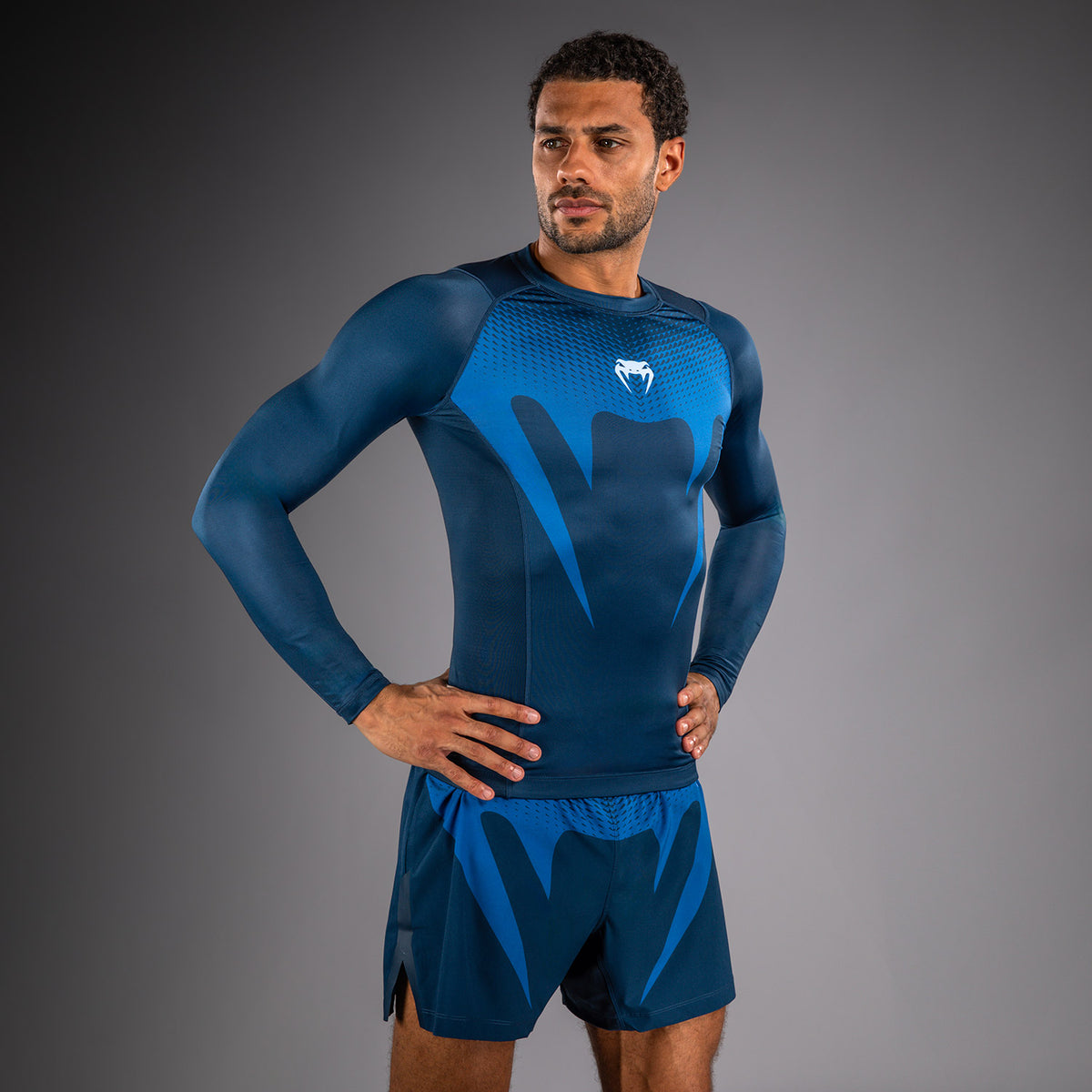 Rashguard Venum No Gi - Indigo - product-type_T-Shirts de Compression