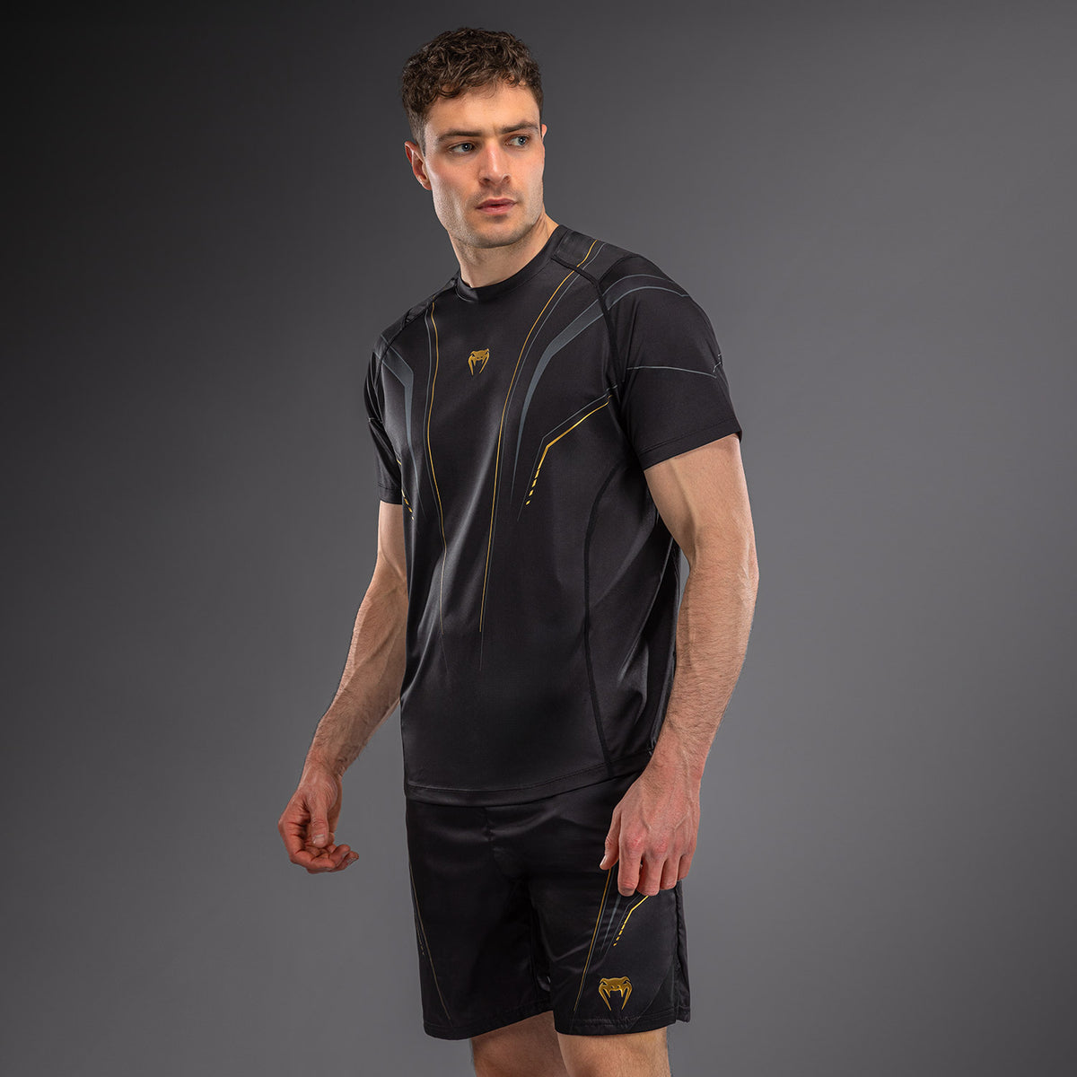 T-shirt Dry Tech Venum Streamline – Noir/Or - product-type_T-Shirts Dry Tech