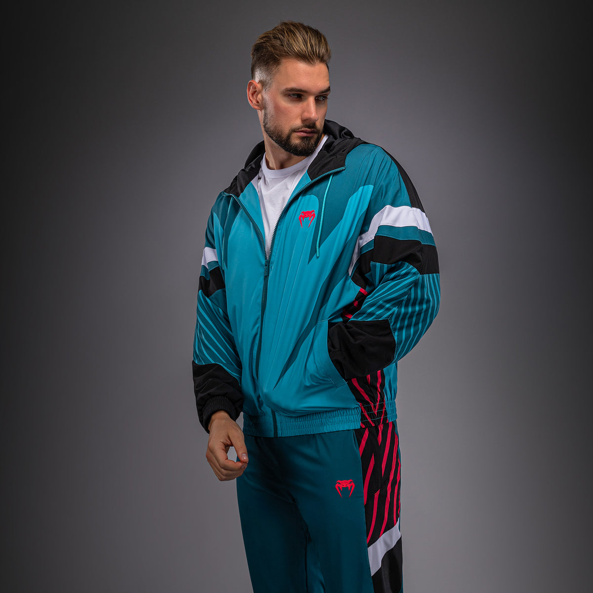 Veste de survêtement Venum Attack 90 - Bleu Miami - product-type_Vestes