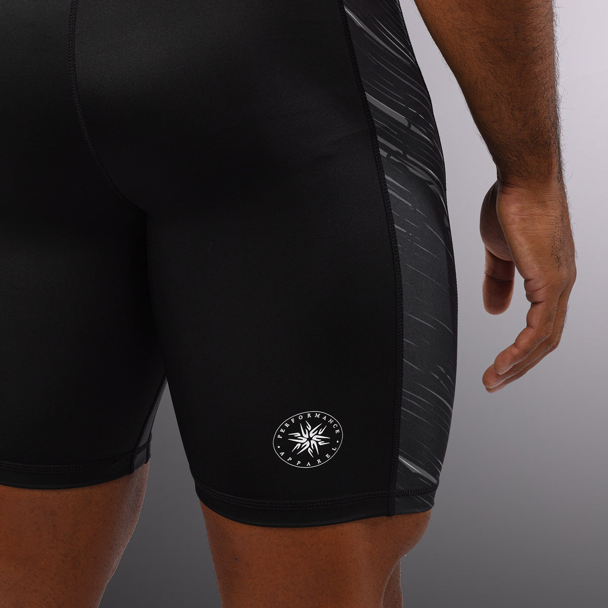 Short de compression Venum Rapid - Noir/Gris Orage - product-type_Shorts de compression