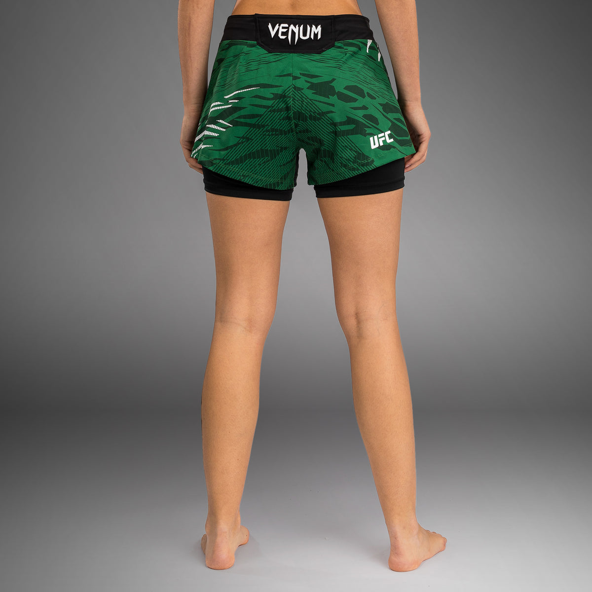 Shorts de Combat pour Femmes UFC Fusion by Venum Authentic Fight Night - Vert - product-type_Shorts de MMA