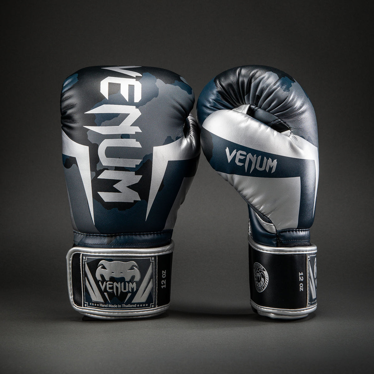 Gants de Boxe Venum Elite Camo - Bleu Marine Foncé/Bleu - product-type_Gants de boxe