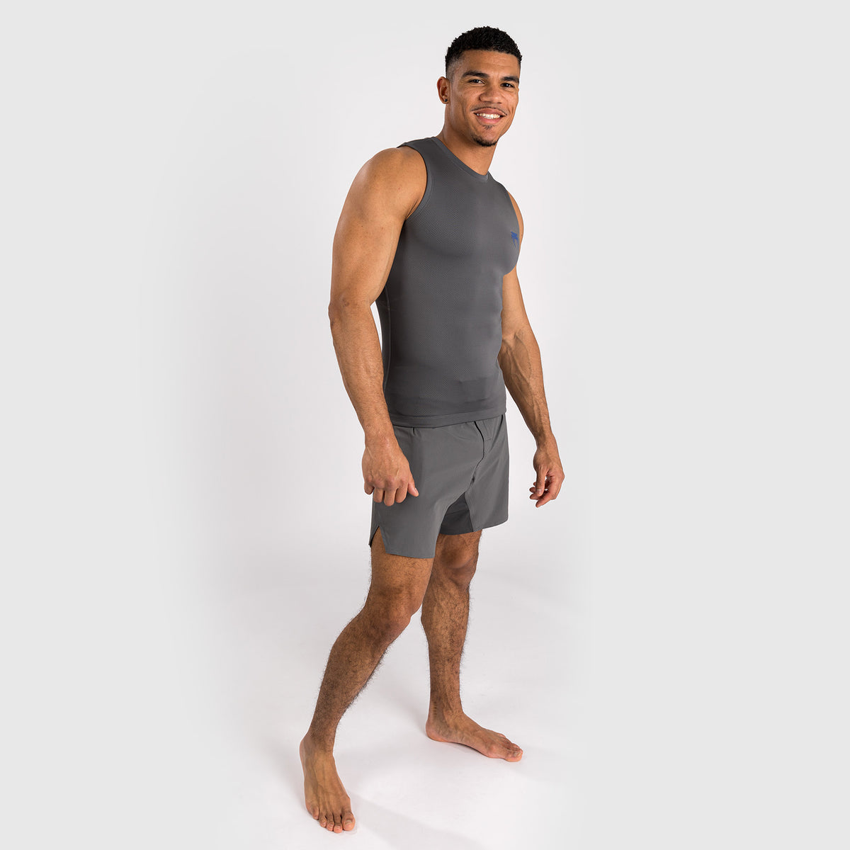 Rashguard sans manches pour hommes Venum Contender - Gris - product-type_T-Shirts de Compression