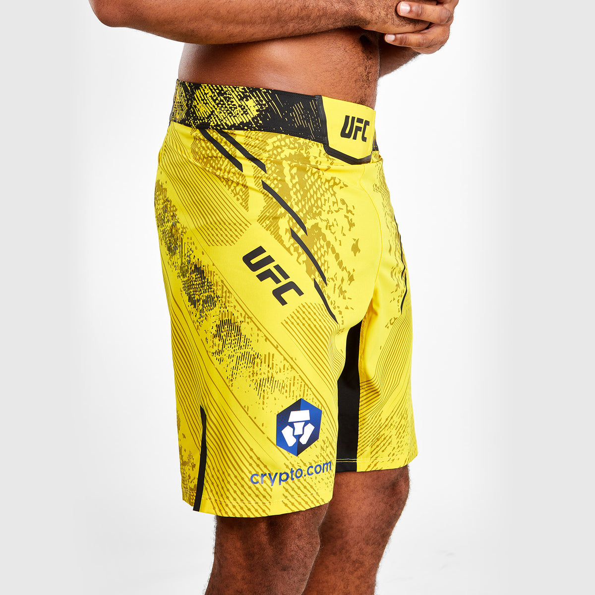 Short de combat Coupe longue pour Hommes UFC Adrenaline by Venum Authentic Fight Night - Jaune - product-type_Shorts de MMA