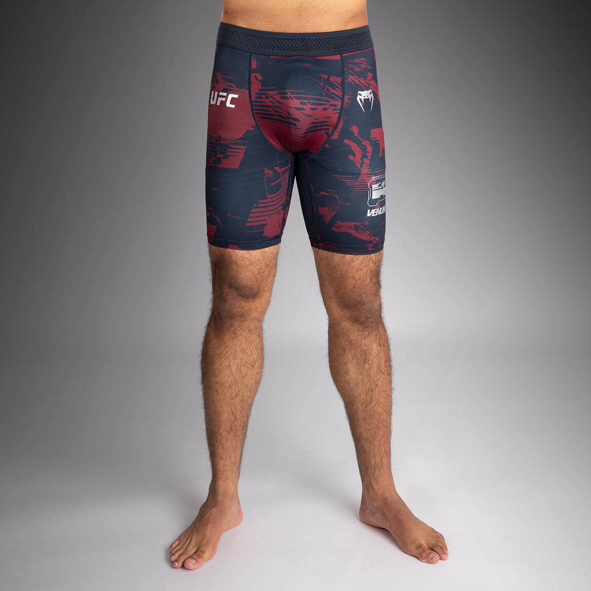 Short de compression Performance Homme UFC Zenith by Venum Authentic Fight Week - Bleu marine/Bordeaux/Argent - product-type_Shorts de compression
