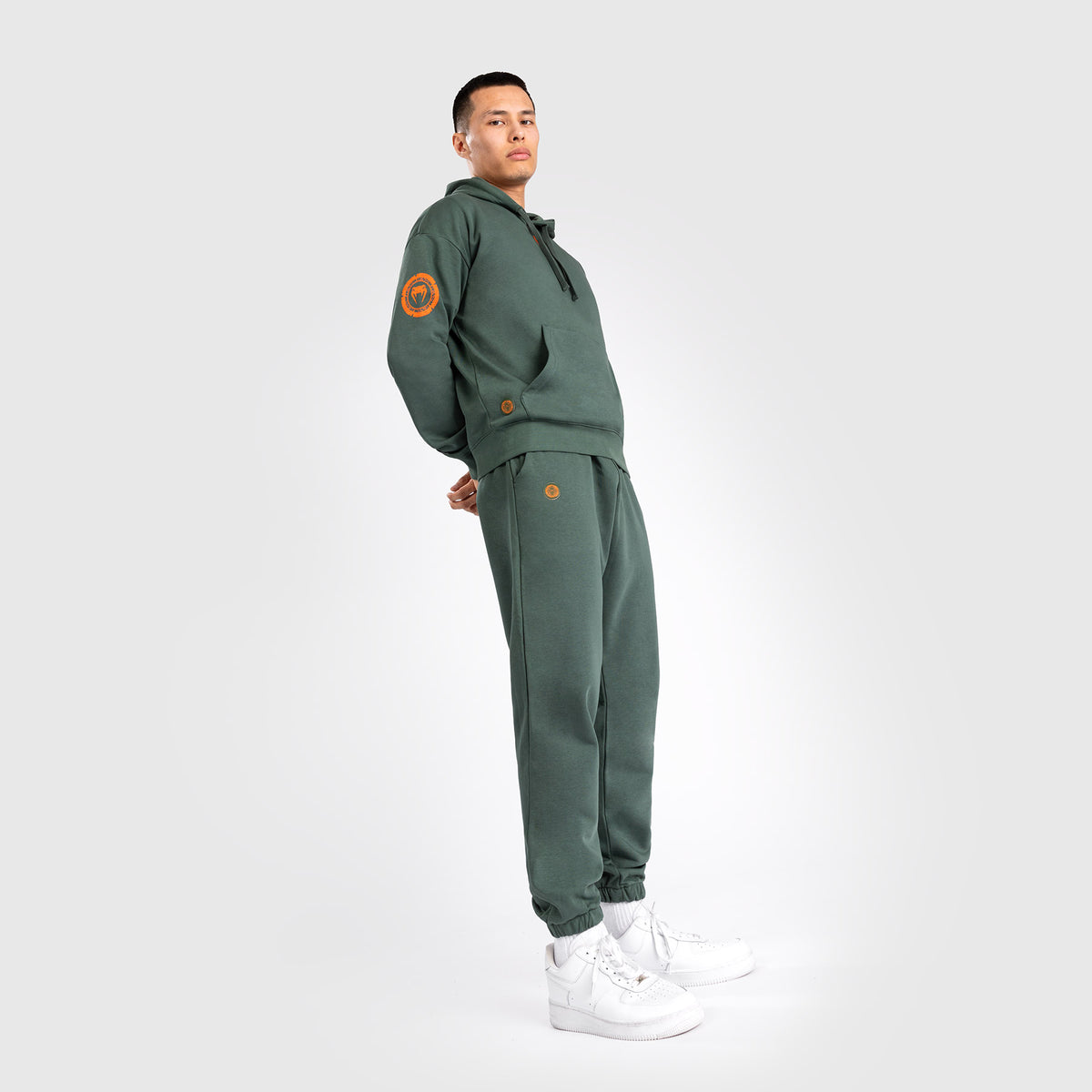 Sweatshirt À Capuche Pour Hommes Venum Vortex XL Lite - Kaki - product-type_Sweatshirts