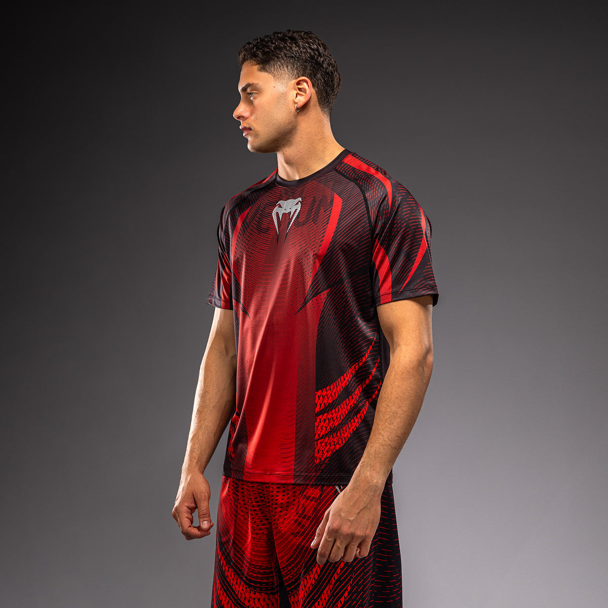 T-shirt Dry Tech Venum Galactic 3.0 - Rouge/Argent - product-type_T-Shirts Dry Tech