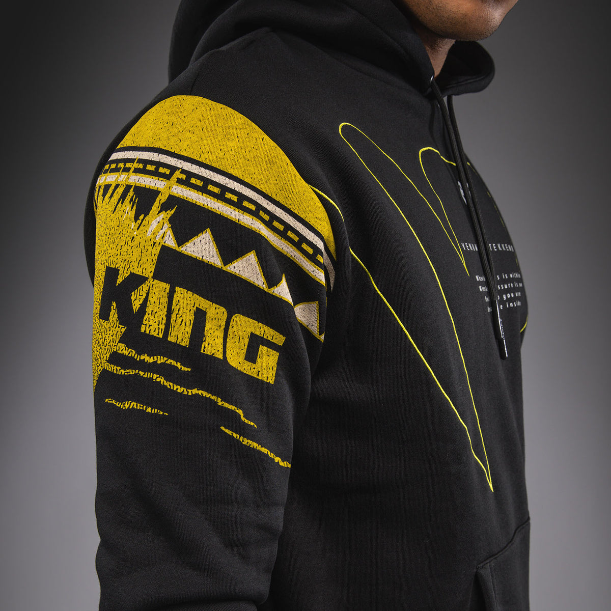 Sweat à Capuche King Venum x TEKKEN 8 - Noir/Jaune - product-type_Sweatshirts
