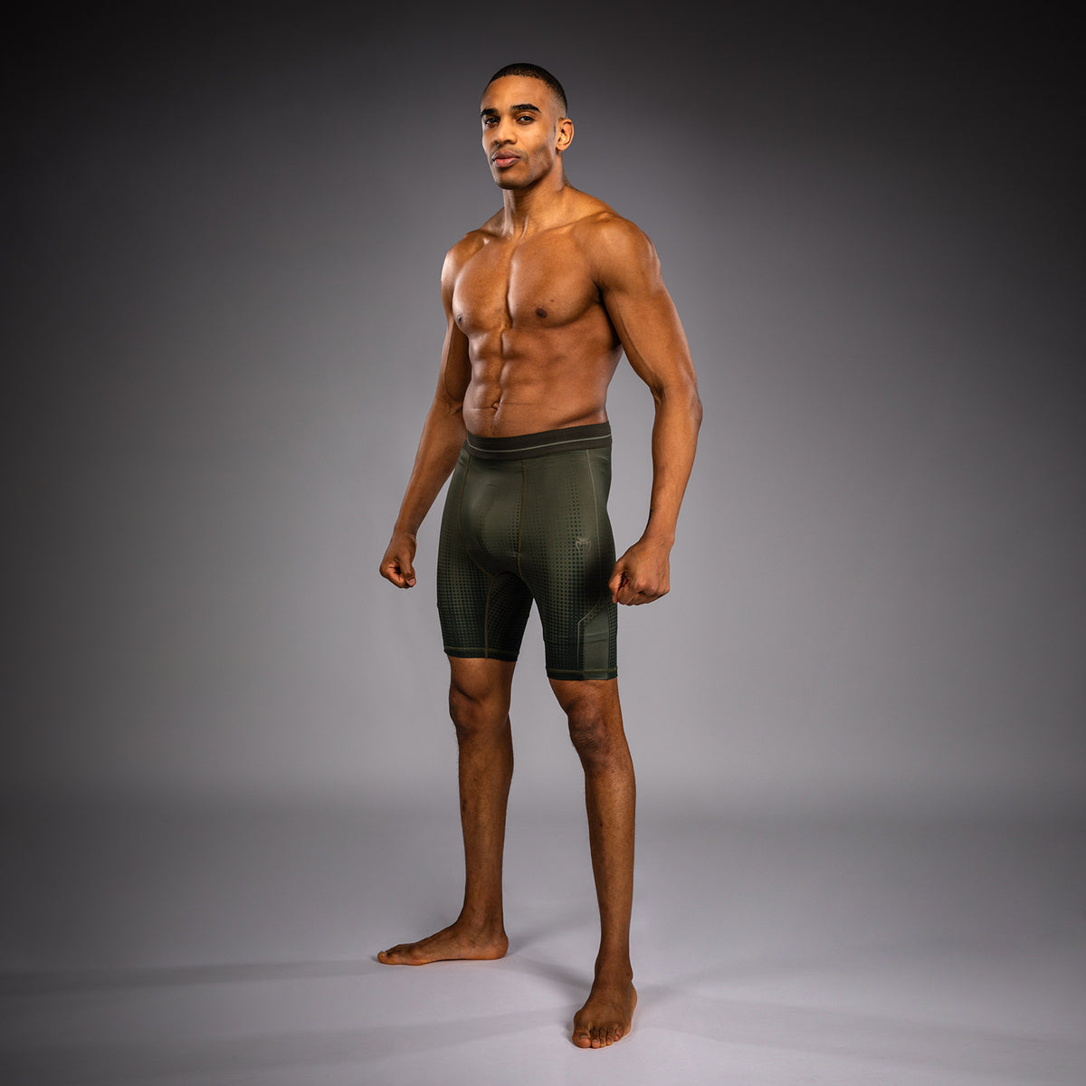 Short de Compression Venum Stealth Vale Tudo – Kaki/Vert Foncé - product-type_Shorts de compression