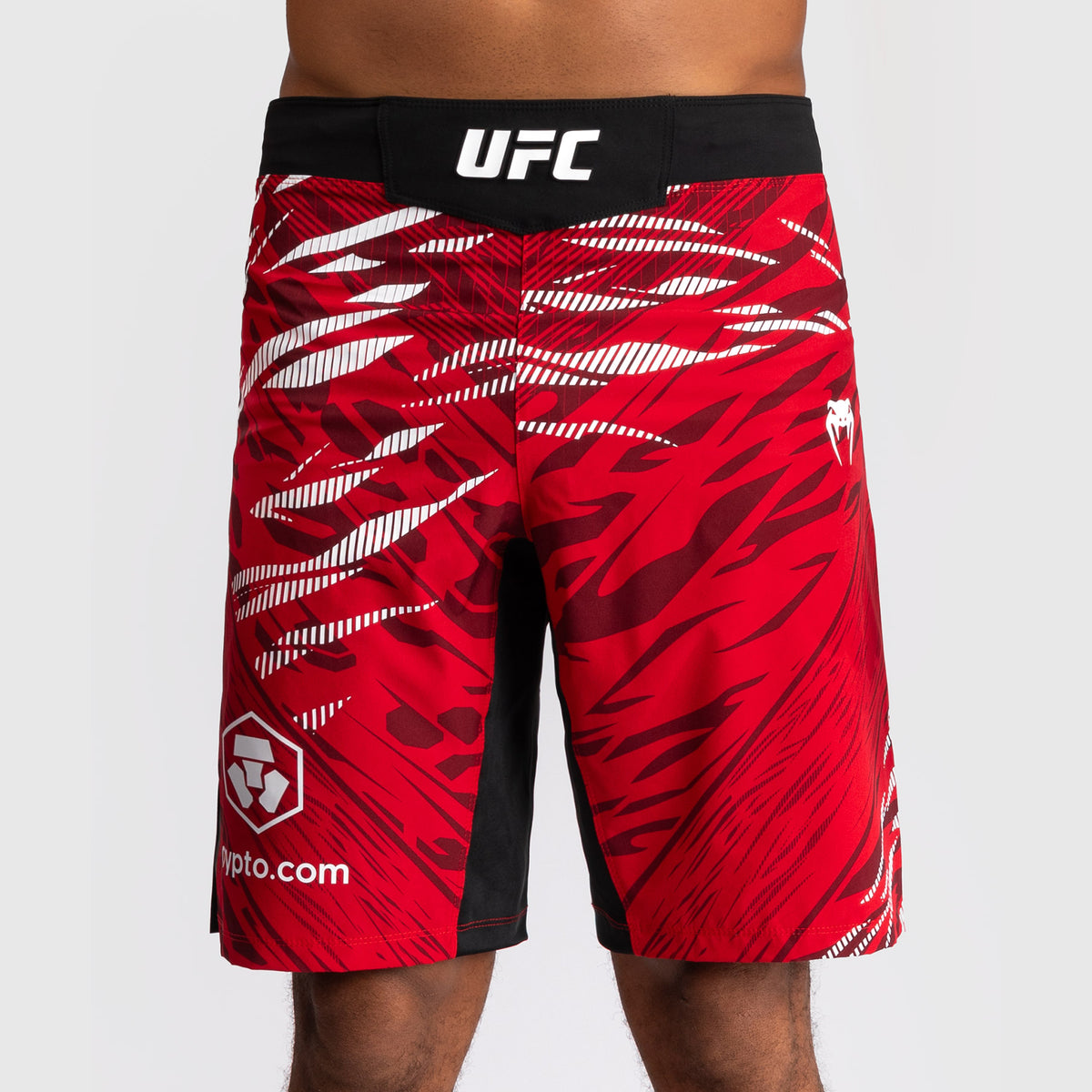Shorts de Combat pour Hommes UFC Fusion by Venum Personnalisé Authentic Fight Night - Coupe Longue - Rouge - product-type_Shorts de MMA