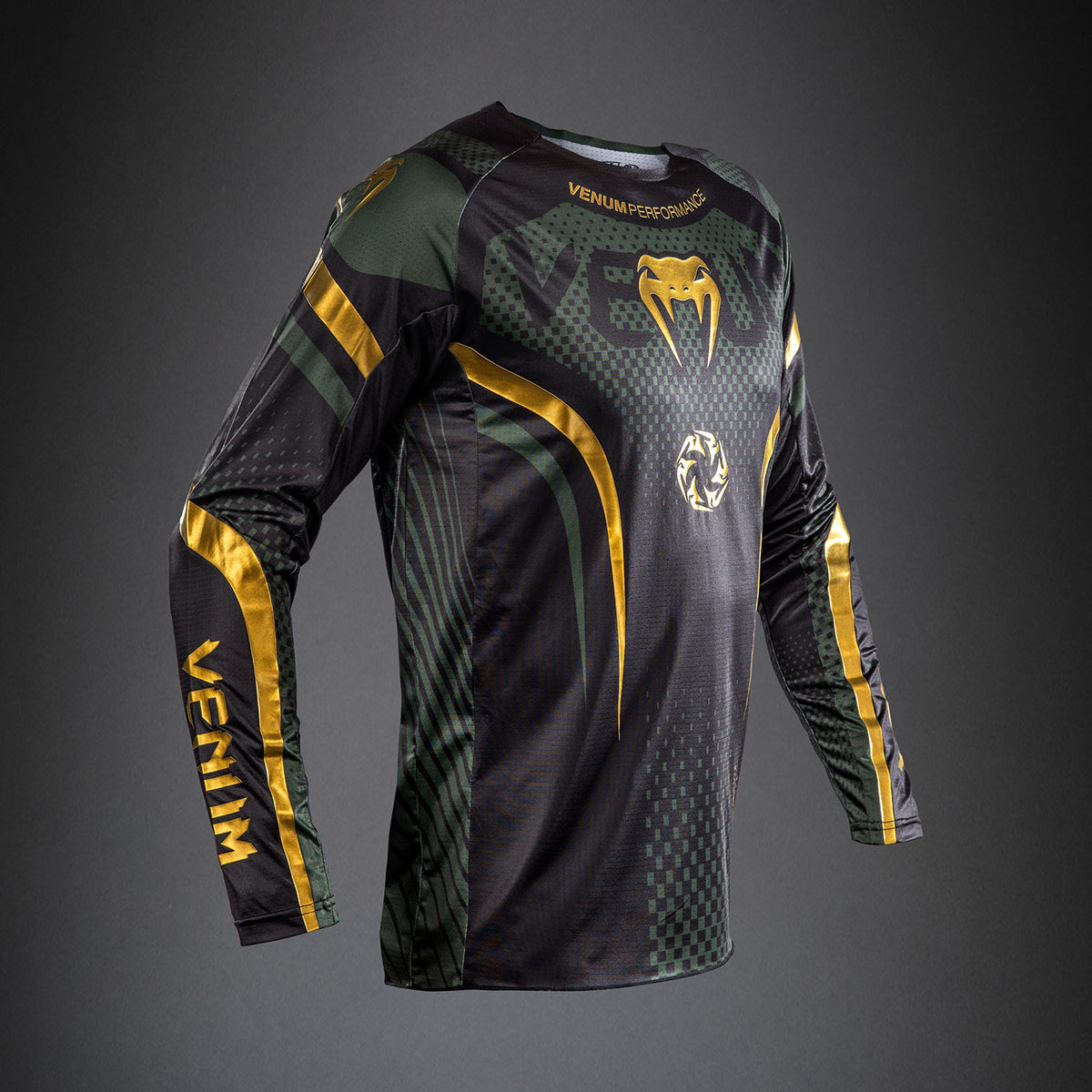 Maillot de Motocross Venum MX Challenger - Noir/Vert/Or - product-type_Maillot Motocross