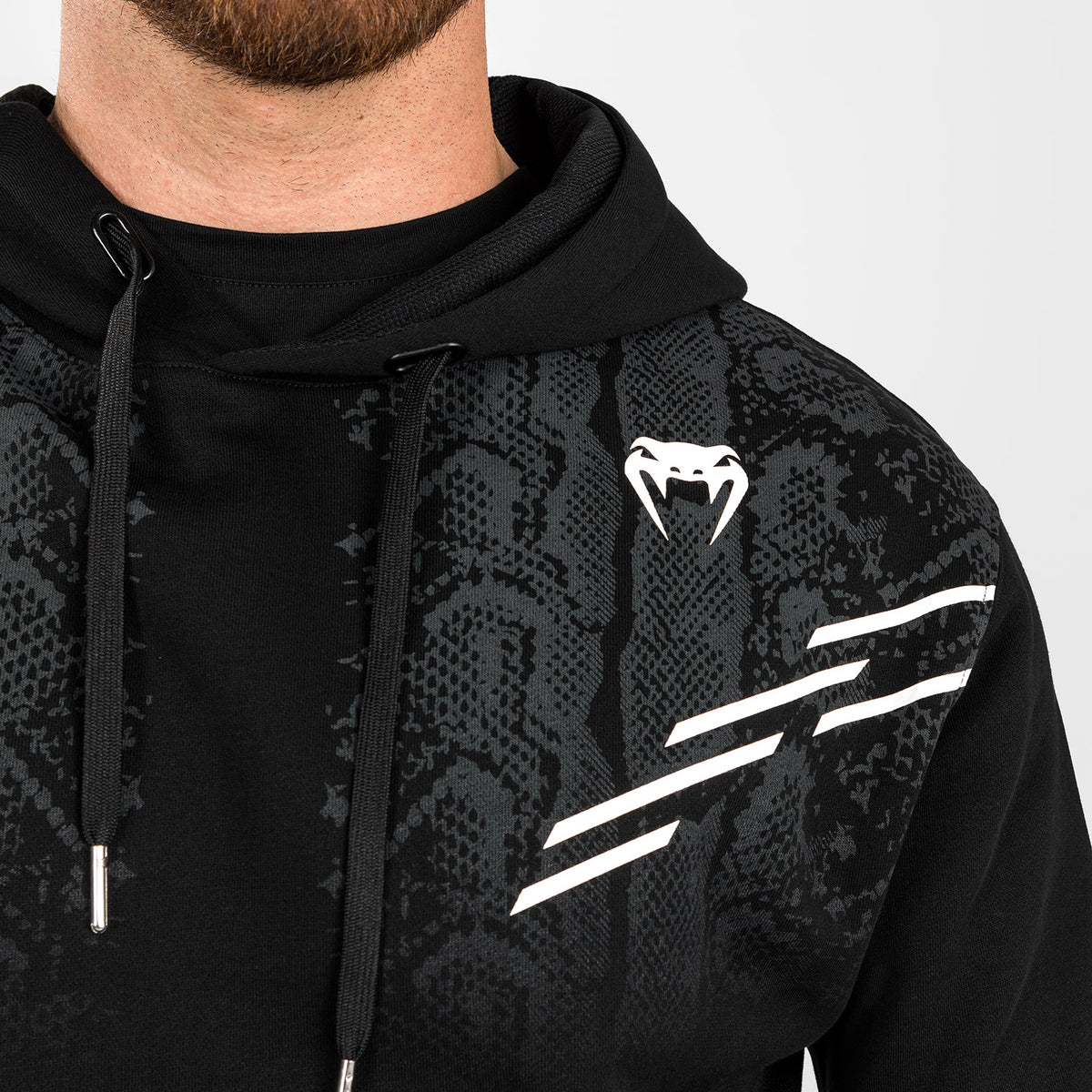 Sweatshirt à Capuche pour Hommes UFC Adrenaline by Venum Replica - Noir - product-type_Sweatshirts