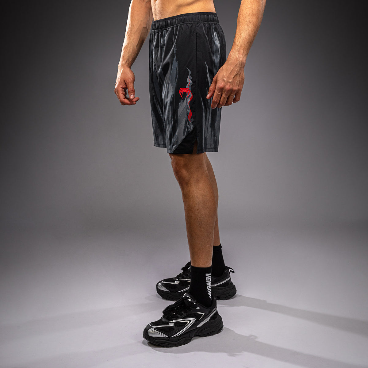 Short d’Entraînement Venum Demon - Noir/Gris - product-type_Shorts de training
