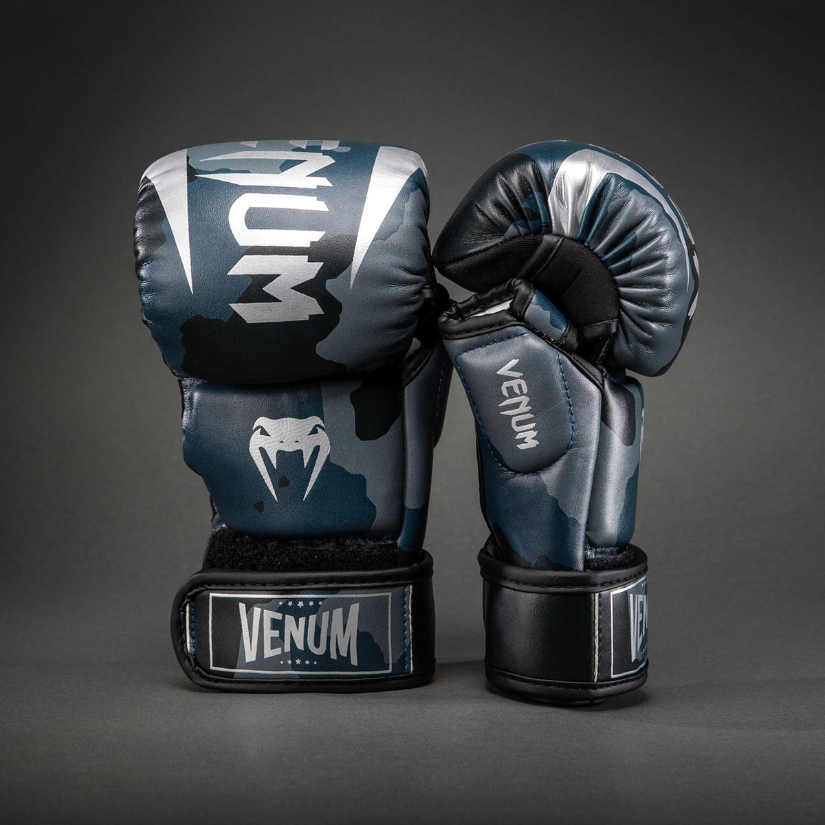 Gants de sparring Venum Elite - Bleu Marine Foncé/Bleu - product-type_Gants de MMA