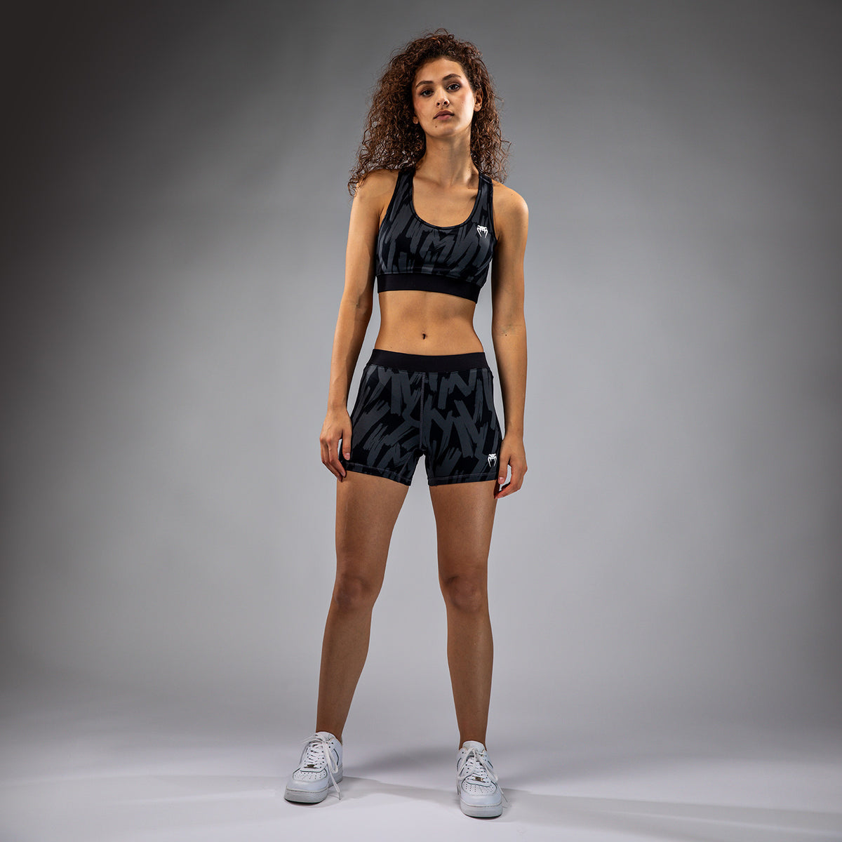 Shorts de Compression pour Femmes Venum Graffiti - Urban Charcoal - product-type_Shorts de compression