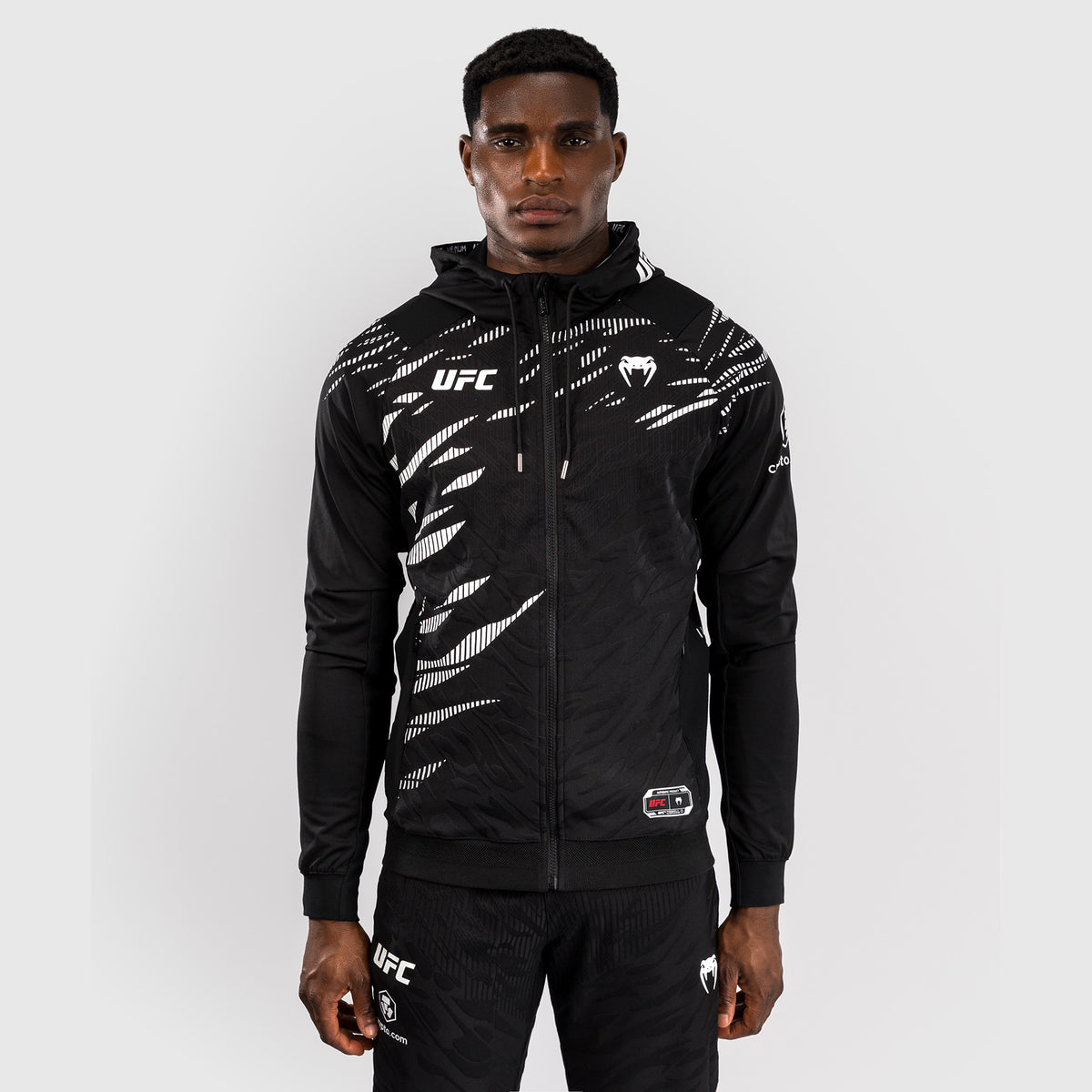 Veste à Capuche pour Hommes UFC Fusion by Venum Personnalisé Authentic Fight Night - Noir - product-type_Vestes
