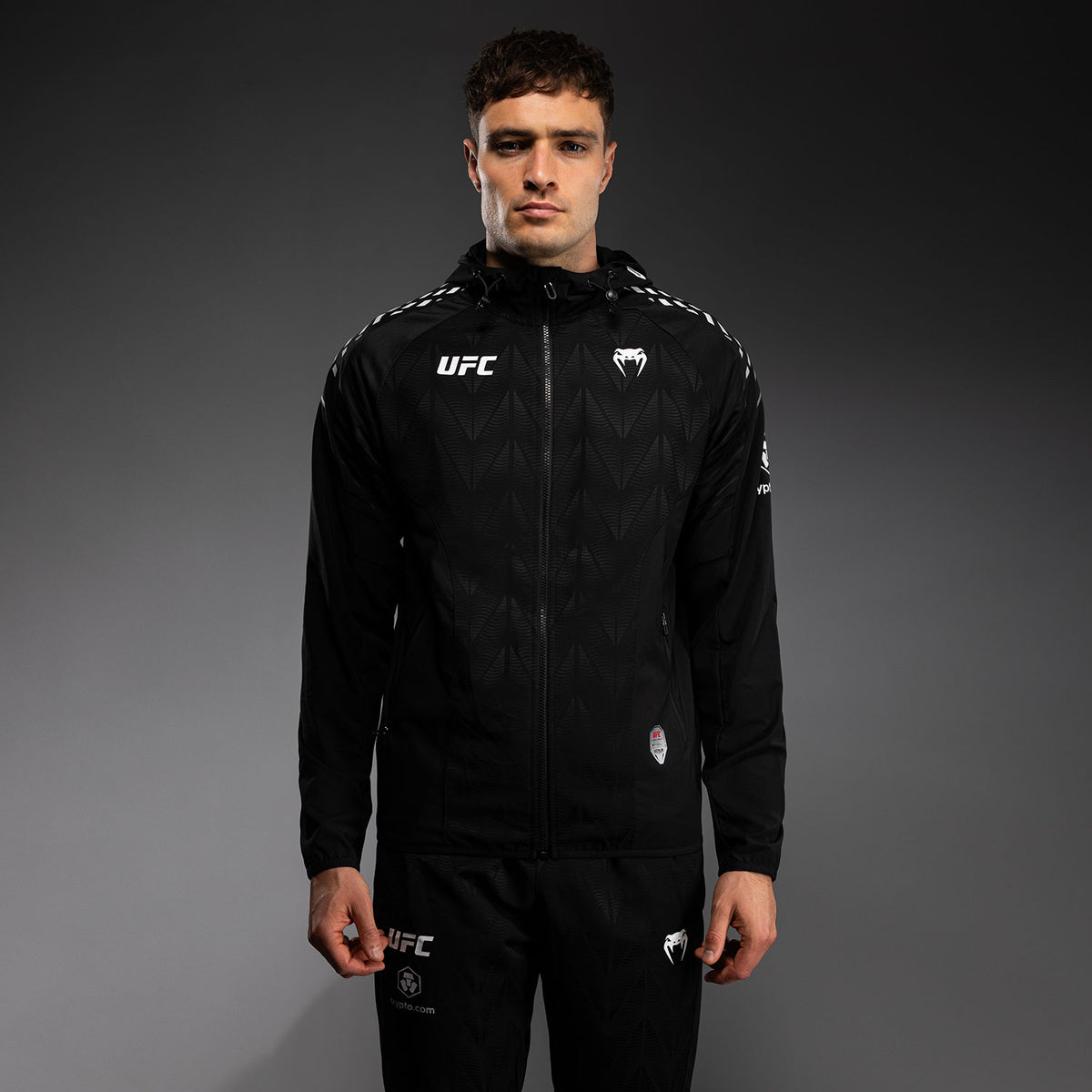 Sweat à capuche Walkout Homme Personnalisé UFC Zenith by Venum Authentic Fight Night - Noir - product-type_Sweatshirts