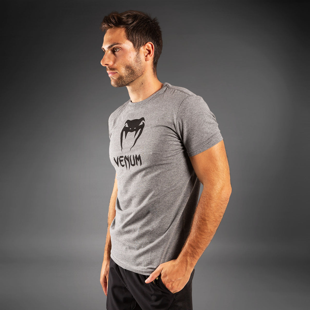 T-shirt Venum Classic - Gris Chiné - product-type_T-Shirts