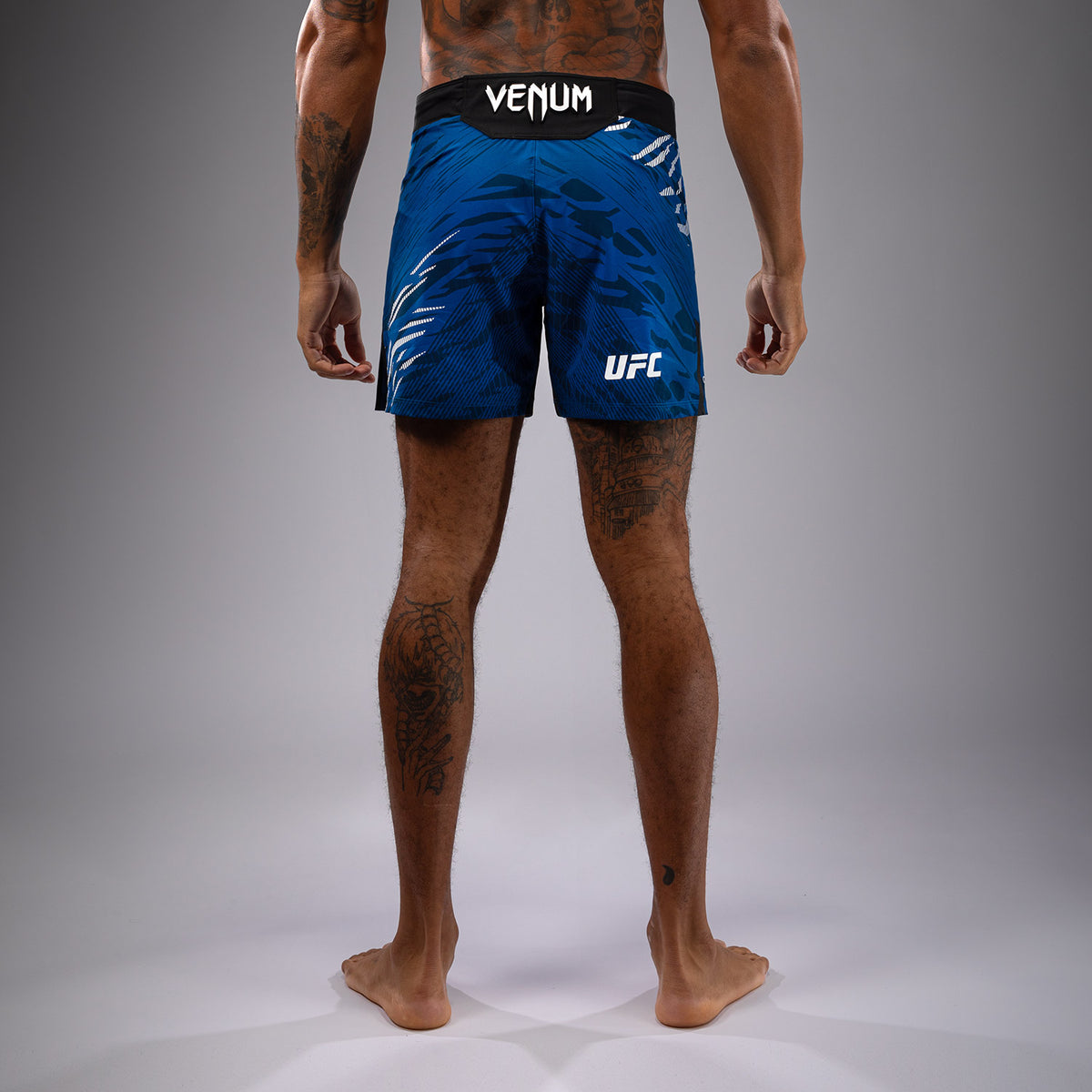 Shorts de Combat pour Hommes UFC Fusion by Venum Authentic Fight Night - Coupe Courte - Bleu - product-type_Shorts de MMA