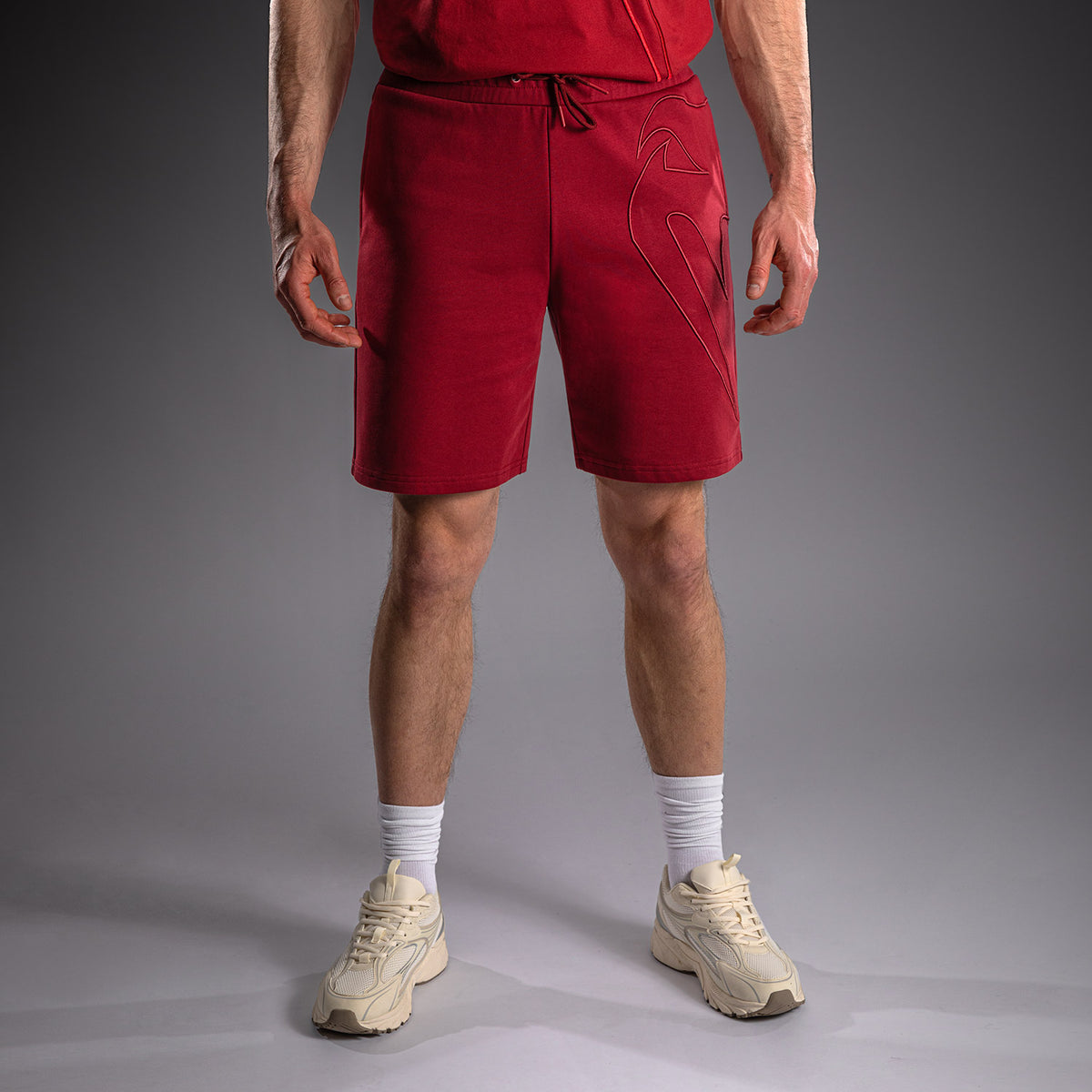 Short en Coton Venum Giant 3D - Rouge - product-type_Shorts en Coton