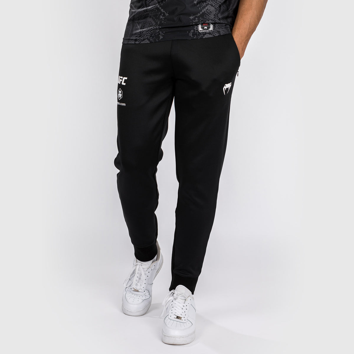 Pantalon de Jogging pour Hommes UFC Adrenaline by Venum Authentic Fight Night - Noir - product-type_Pantalons de jogging