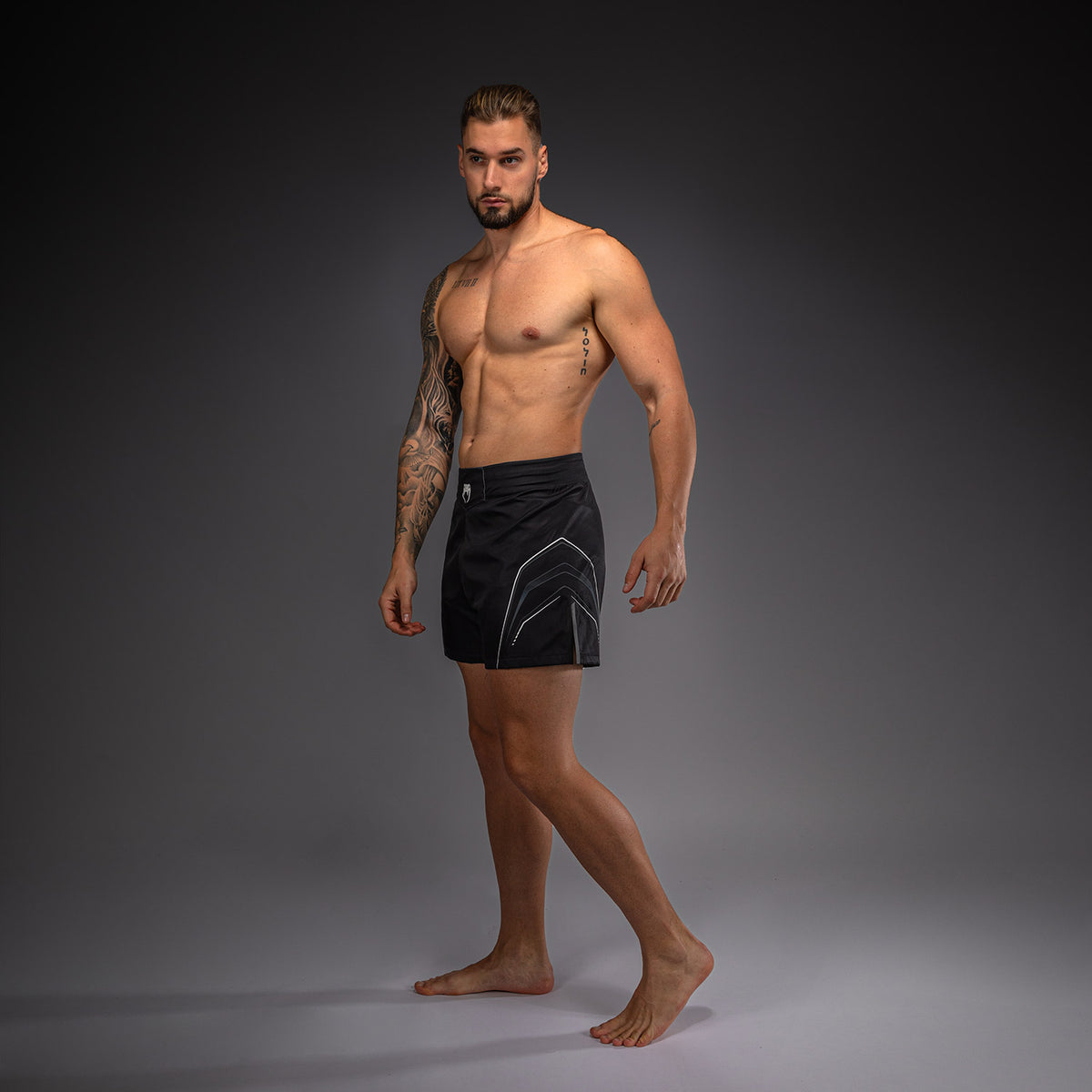 Short de Combat Venum Streamline – Noir/Blanc - product-type_Shorts de MMA