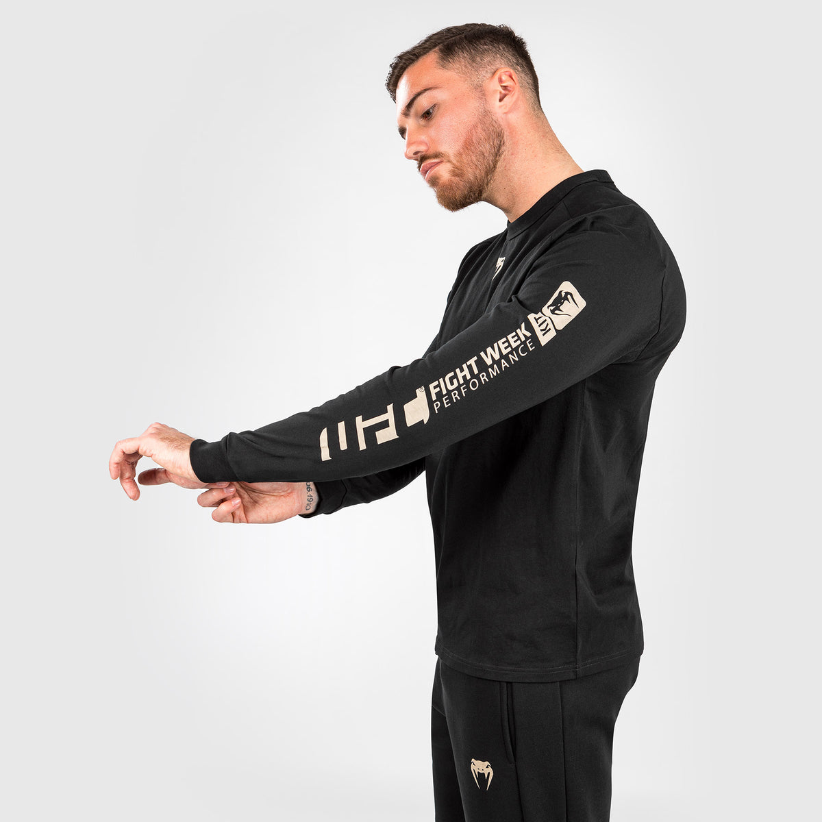 T-shirt à manches longues pour Hommes UFC Adrenaline by Venum Fight Week - Noir - product-type_T-Shirts