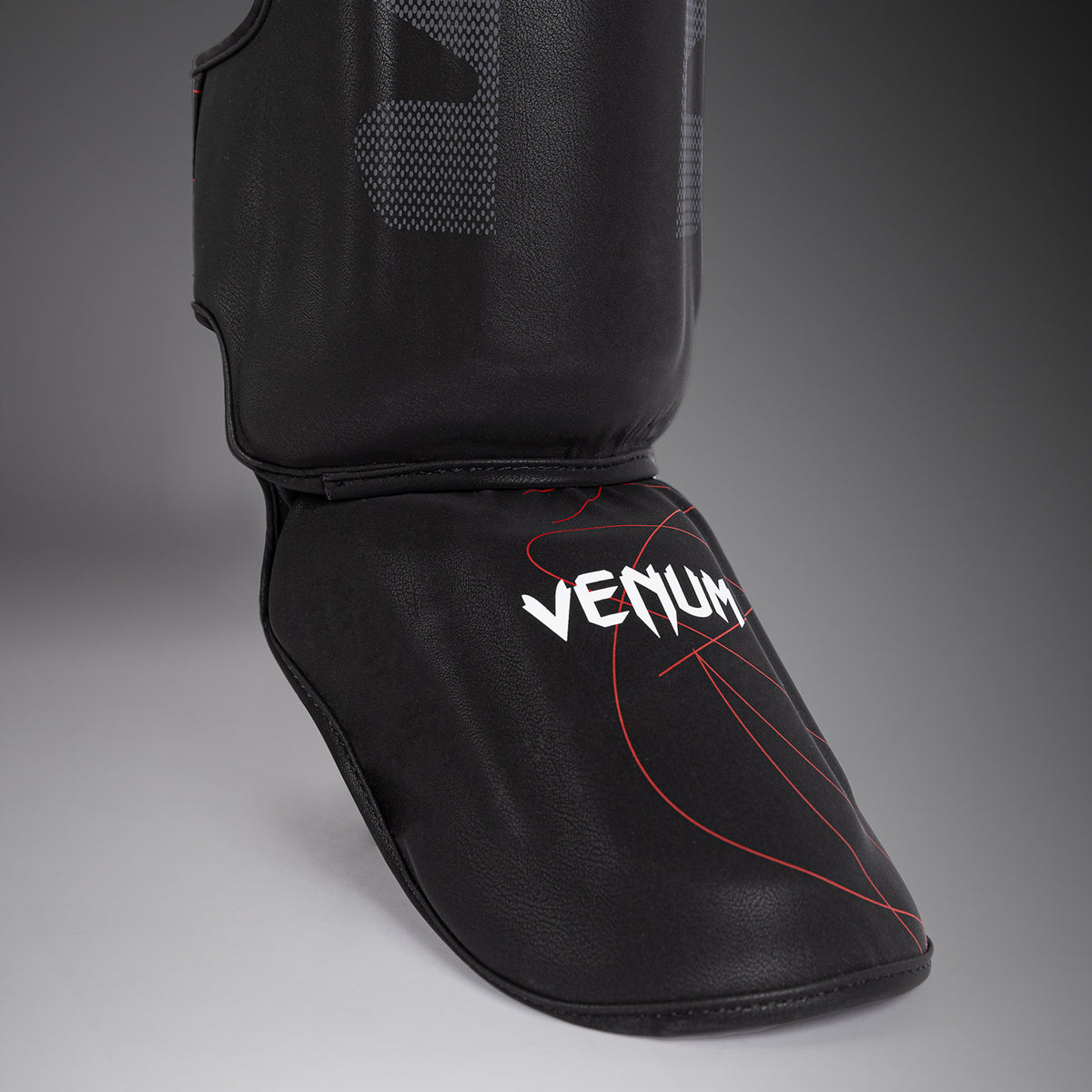 Protège-Tibias Venum Tactical XT- Noir/Rouge Feu - product-type_Protège-tibias