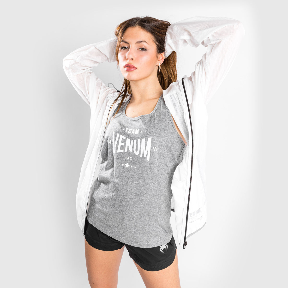Débardeur Venum Team 2.0 - Pour Femmes - Gris Chiné Clair - product-type_Débardeurs