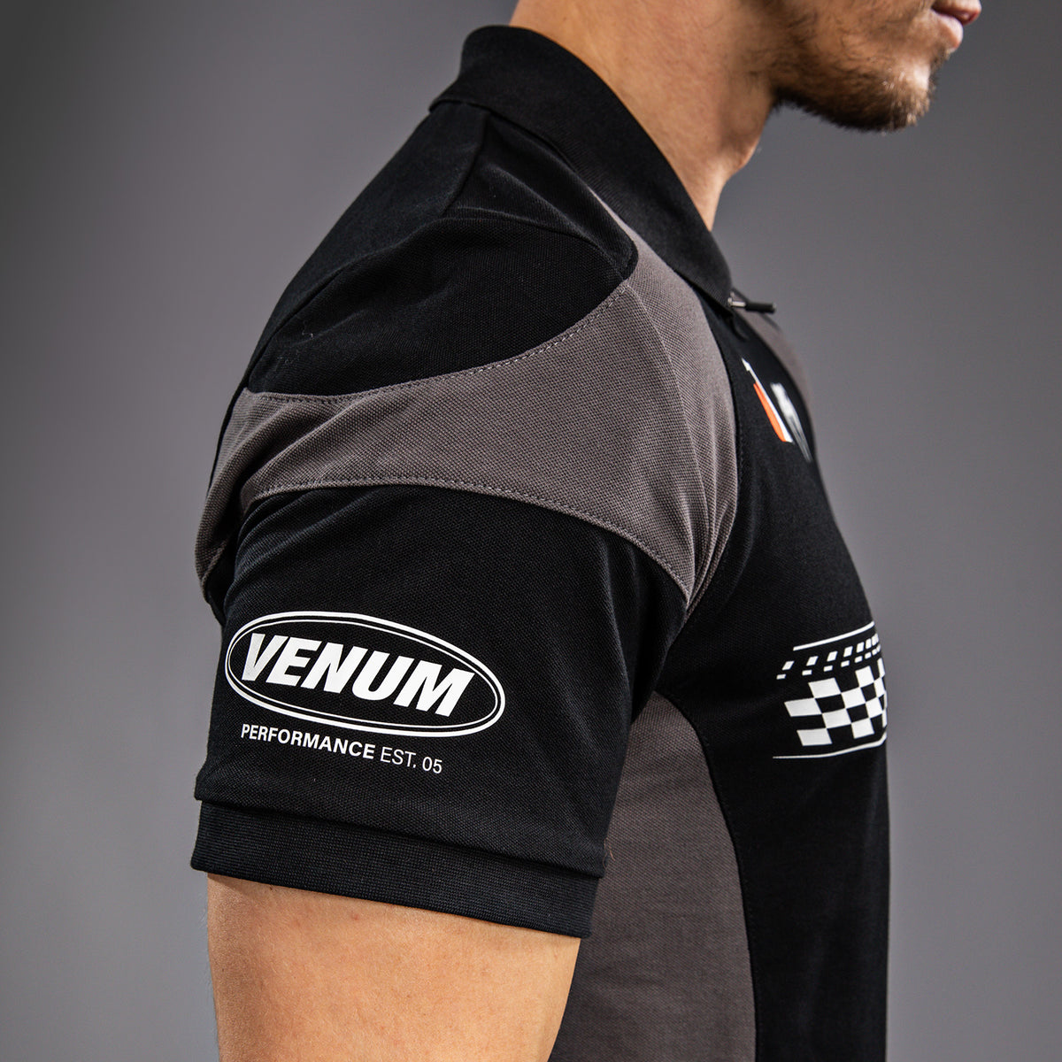Polo en Coton Venum Motorsports - Noir Profond - product-type_Polos