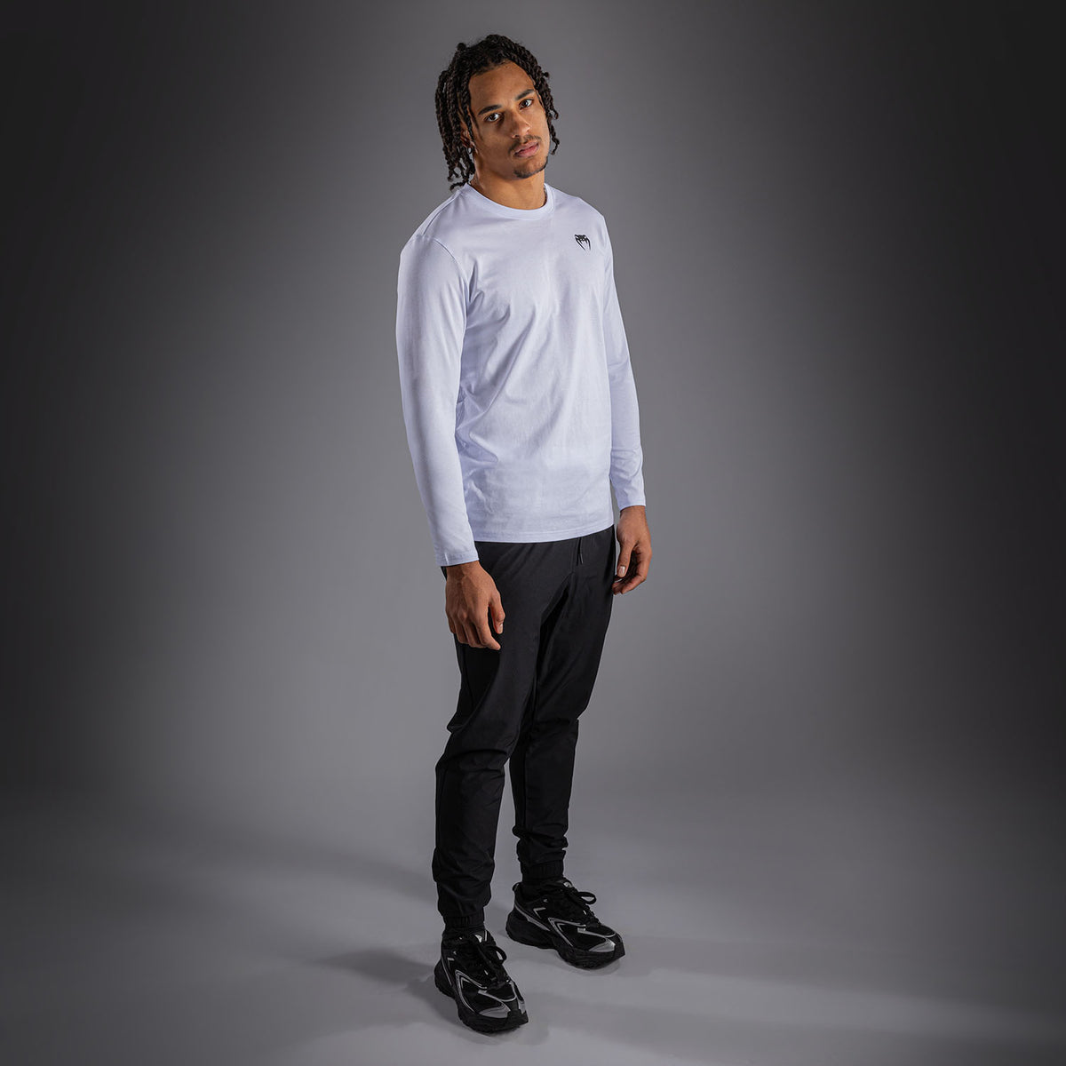 T-shirt à manches Longues Venum Lineup - Blanc/Noir - product-type_T-Shirts