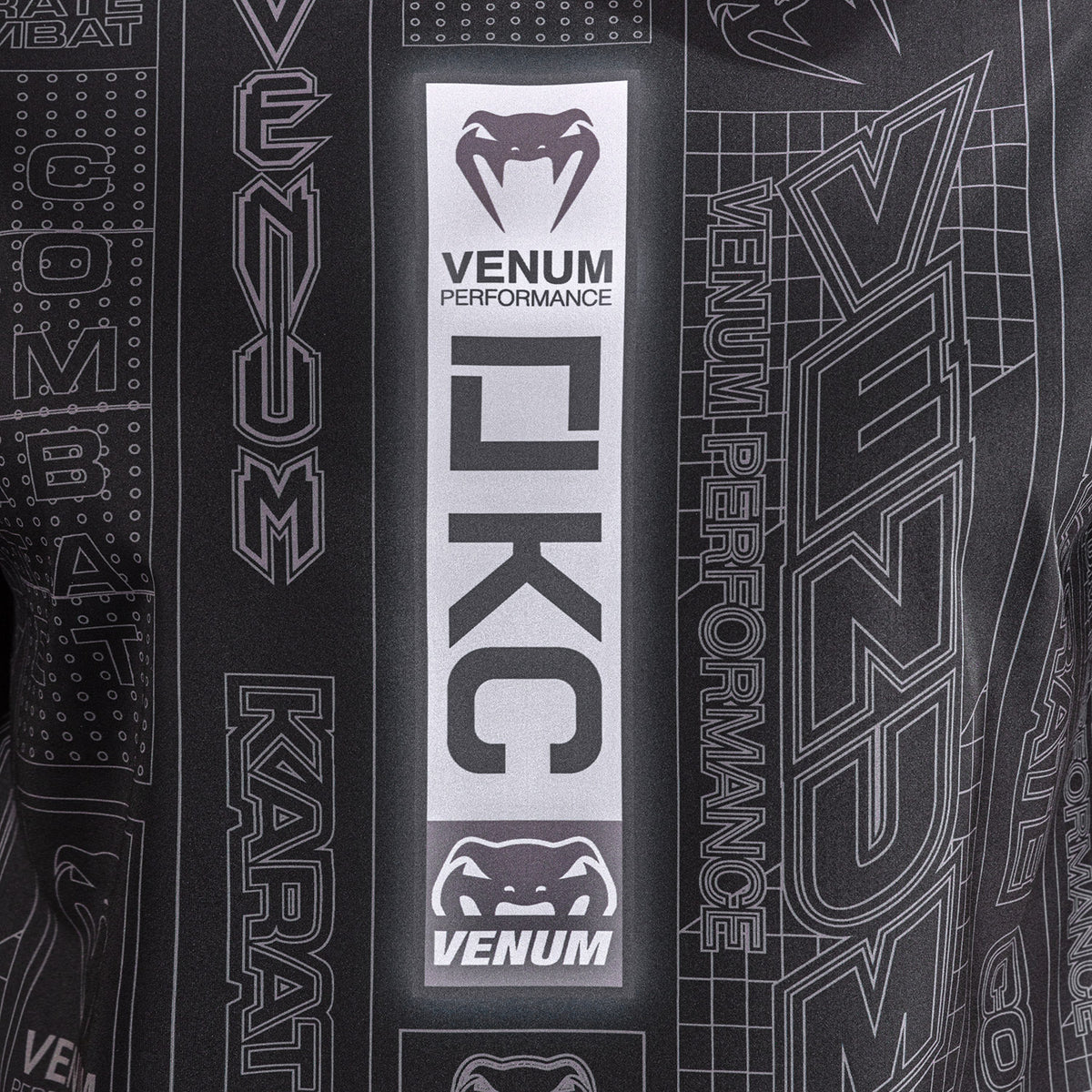 T-shirt Dry Tech Karate Combat by Venum – Noir/Gris - product-type_T-Shirts Dry Tech