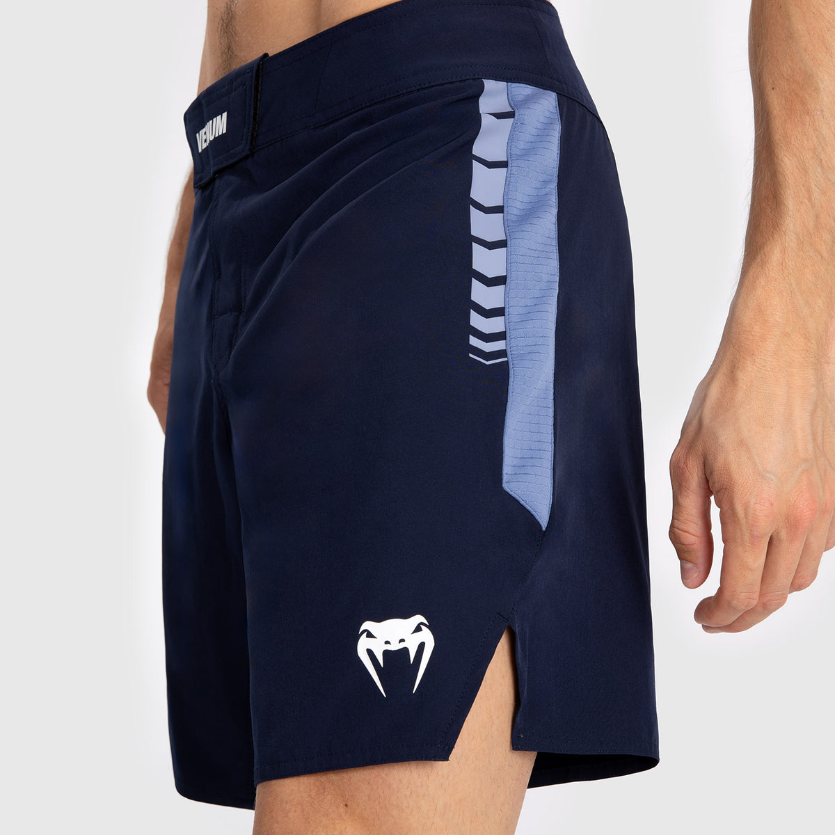 Short de Combat pour Hommes Venum Tempest - Bleu Marine/Bleu - product-type_Shorts de MMA
